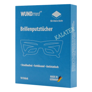 Brillenputztücher 10er Pack