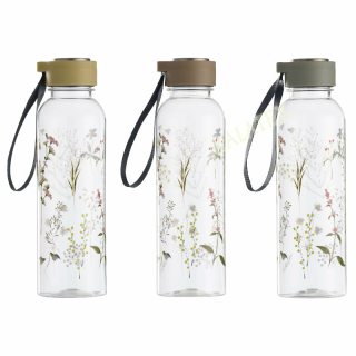 Trinkflasche 0,5 Liter Blumen