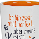 Kaffeebecher Katze mit Spruch